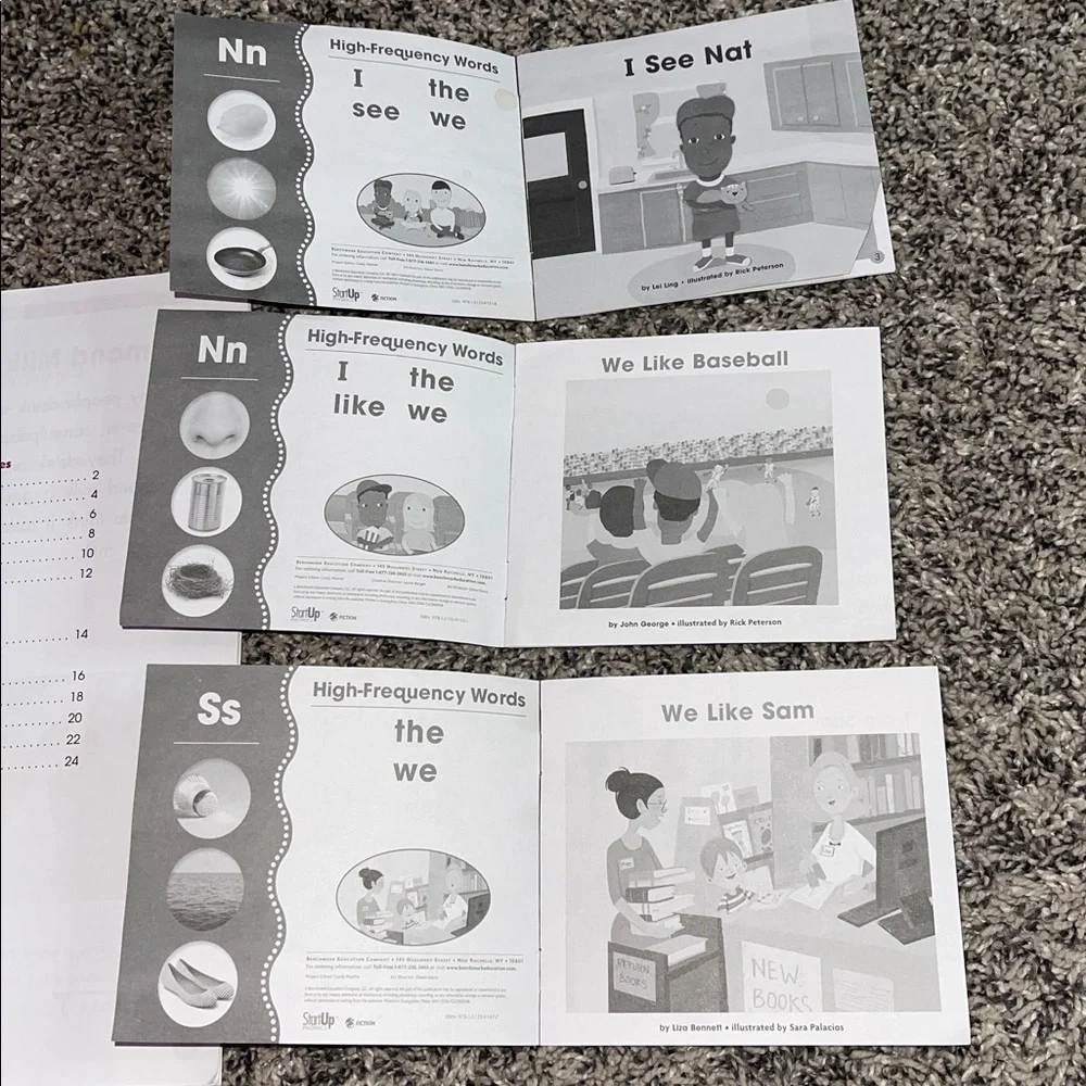 Homeschool bundle Kids books Kindergarten to 1st grade elementary learning books